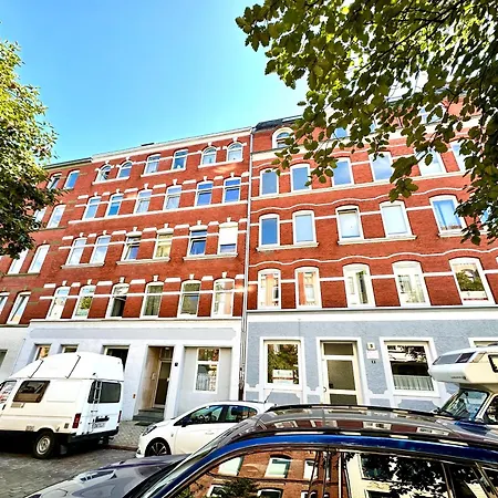 Top 2 Zimmer Altbauwohnung In Kiel Mitte 24-7 Check In Exterior foto
