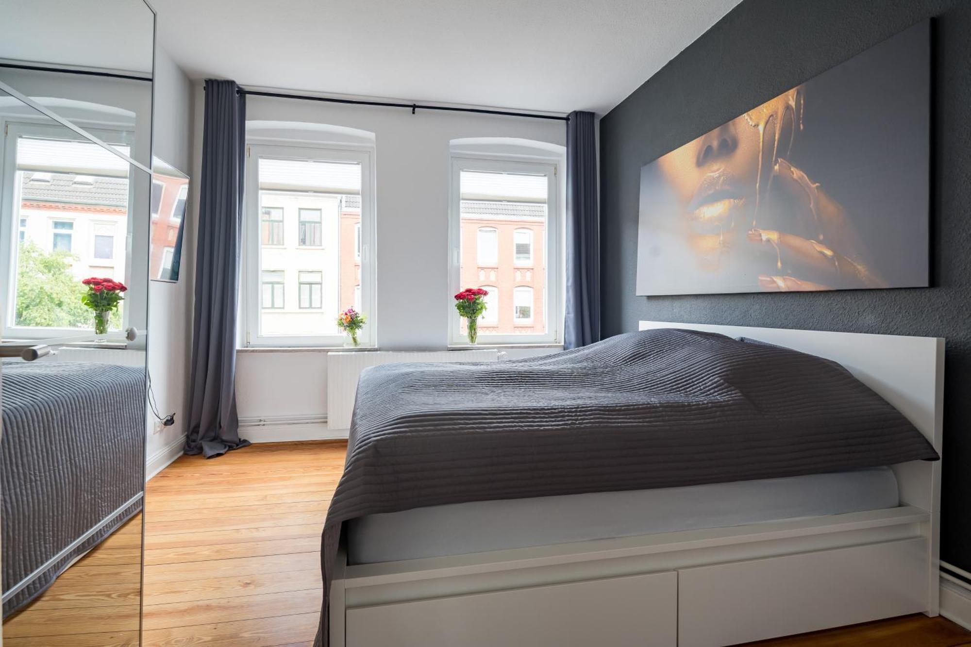 Apartment 2 Altbauwohnung In Mitte 24-7 Check In Kiel